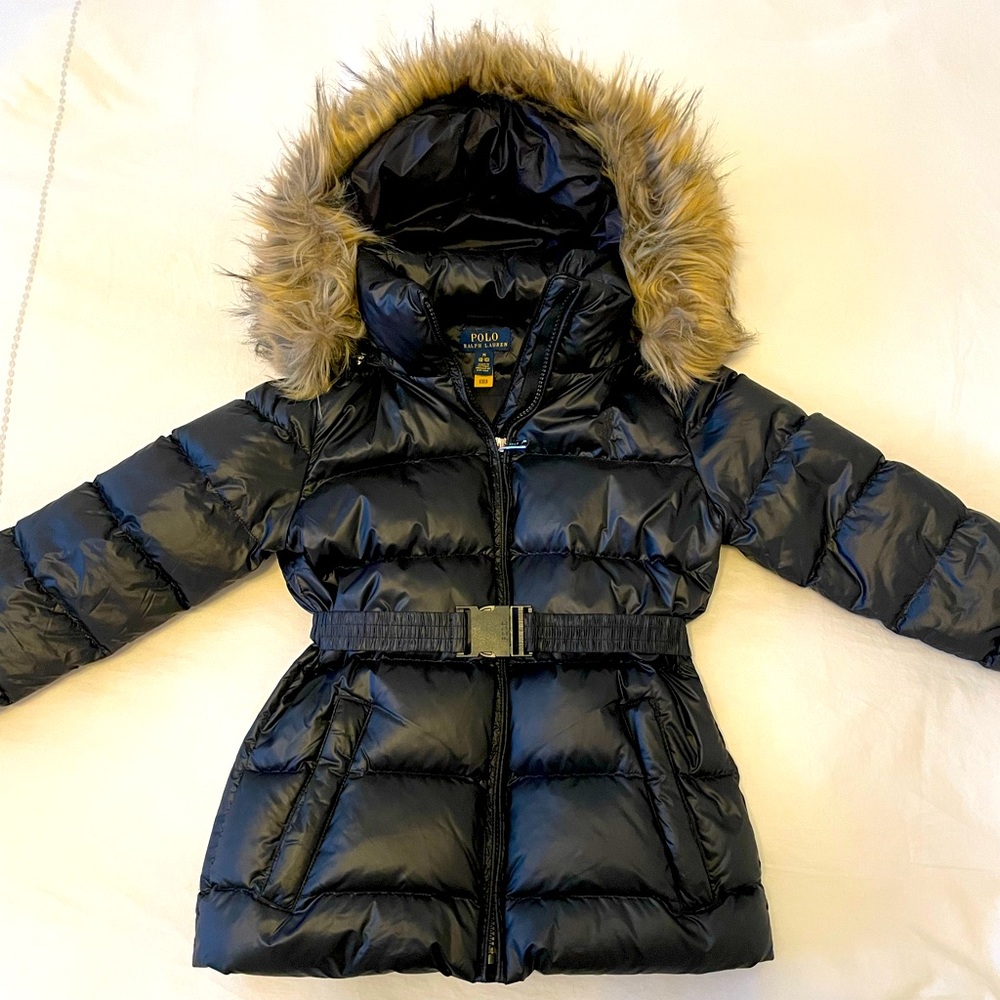 Girls Ralph Lauren Puffer Coat Size M (8-10)